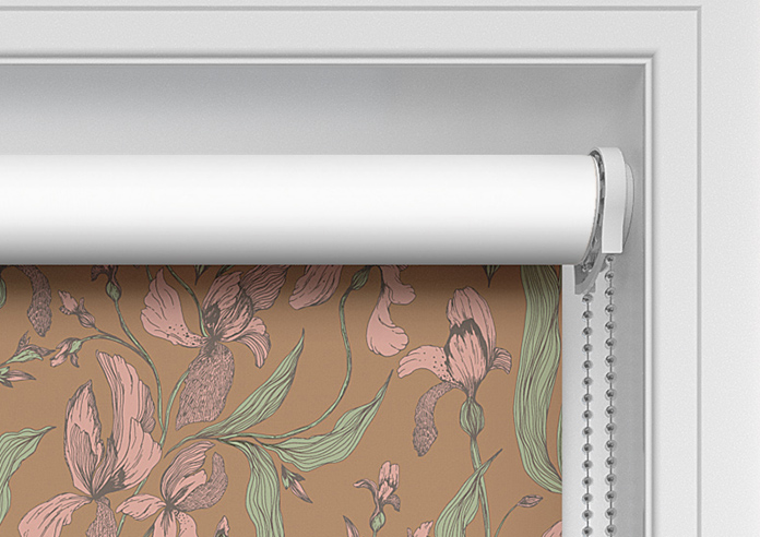 Iris, Toasted Orange - Twist&Fit Roller Blind - Image 11